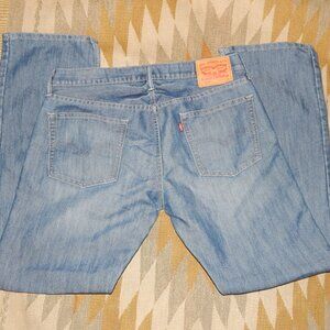 Levi's 514 - 36 x x34 Medium Wash Denim Levi Strauss Levis Blue Jeans - VNGUC